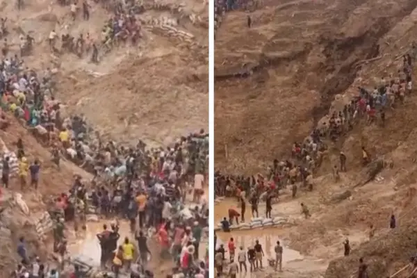 At least 100 dead after a gold mine collapses in the Central African Republic
