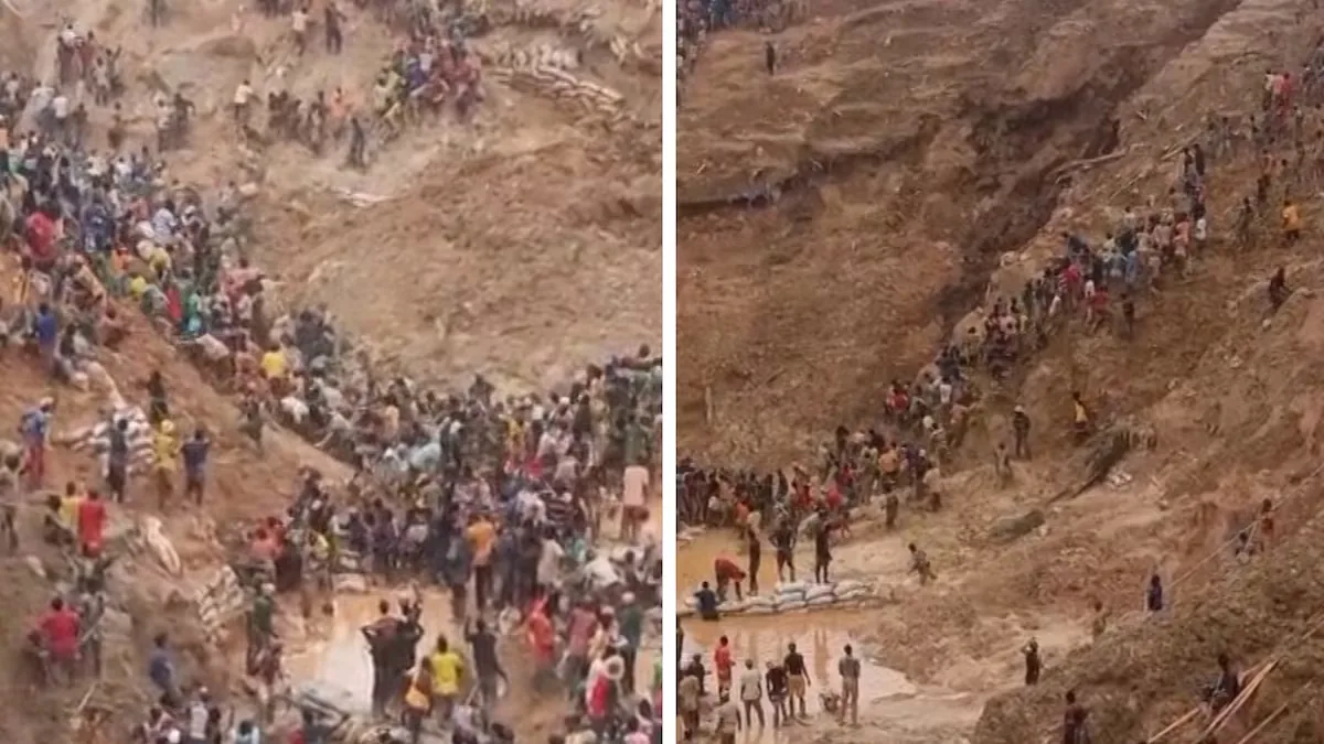 At least 100 dead after a gold mine collapses in the Central African Republic