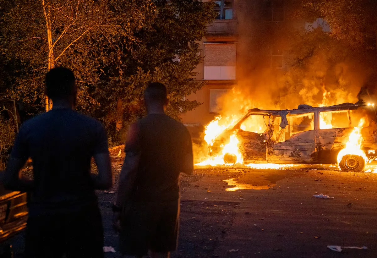 Zelenski condemns the “human safari” of Russian drones in Ukraine after the attack on a vegetable vendor