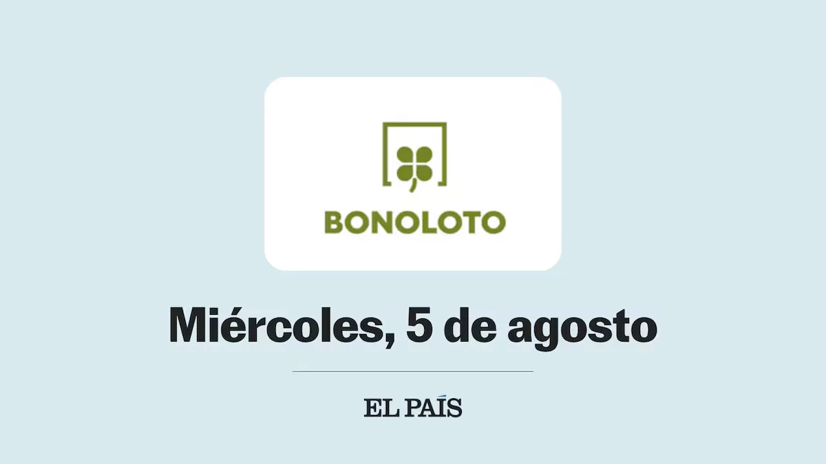 Bonoloto: check Wednesday, August 5 draw