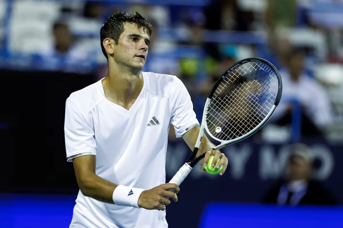 Rafa Jódar succumbs in the Washington final against Taylor Fritz