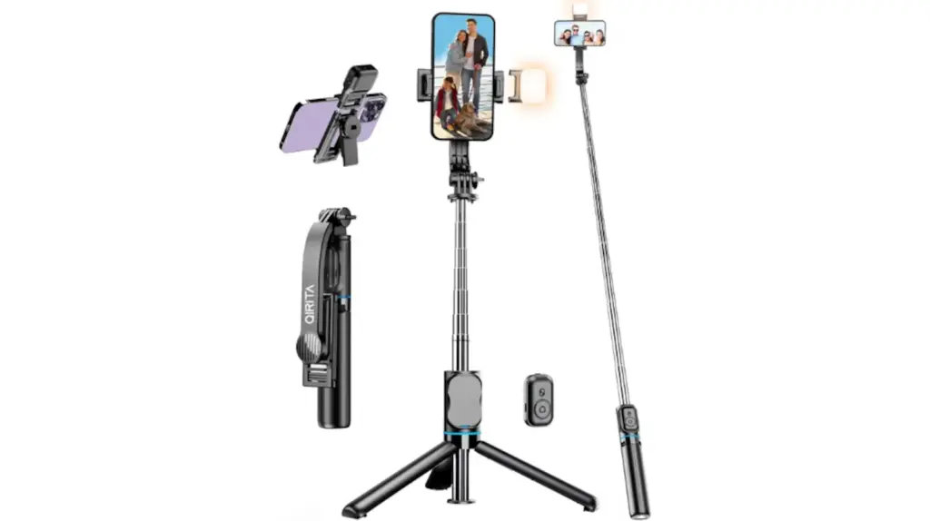View of the Qirita C01S selfie stick.