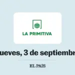 La Primitiva: check draw for Thursday, September 3
