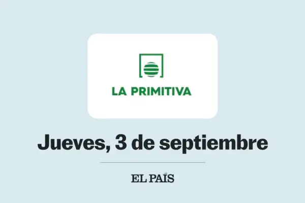 La Primitiva: check draw for Thursday, September 3