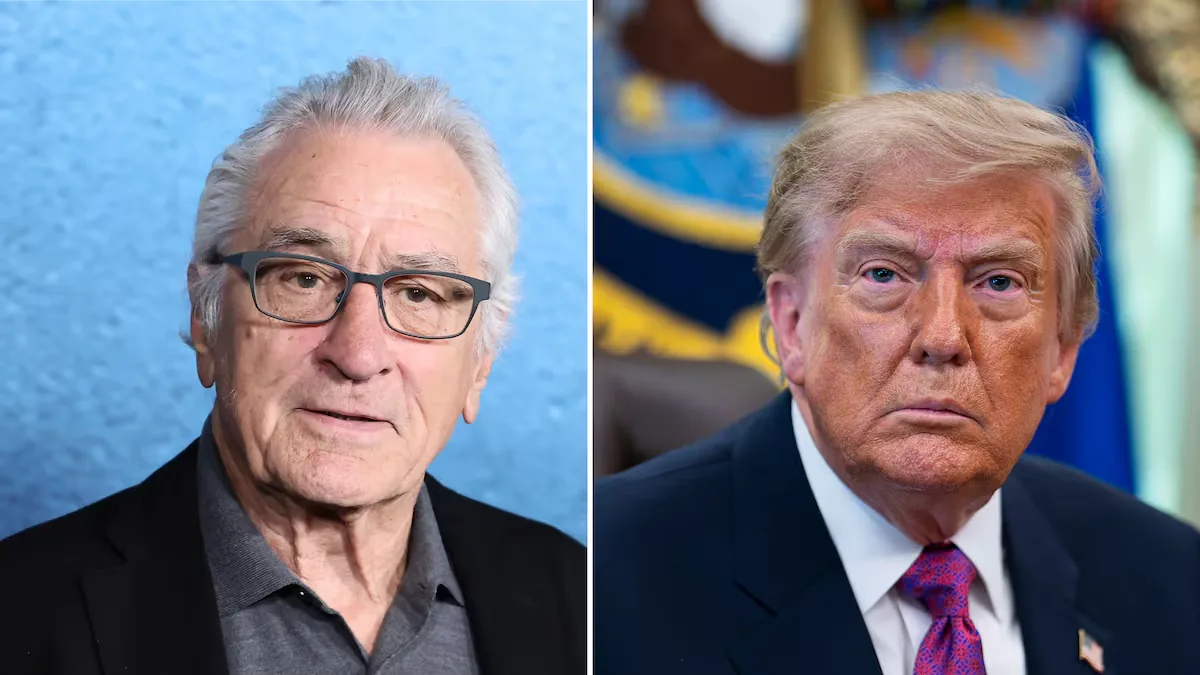 “¡Este imbécil empieza a entenderlo!”: Donald Trump ridiculiza de nuevo a Robert De Niro con una imagen falsa