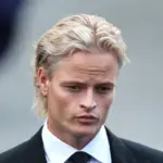 Marius Borg Høiby, in the background but a protagonist at the funeral of King Harald of Norway