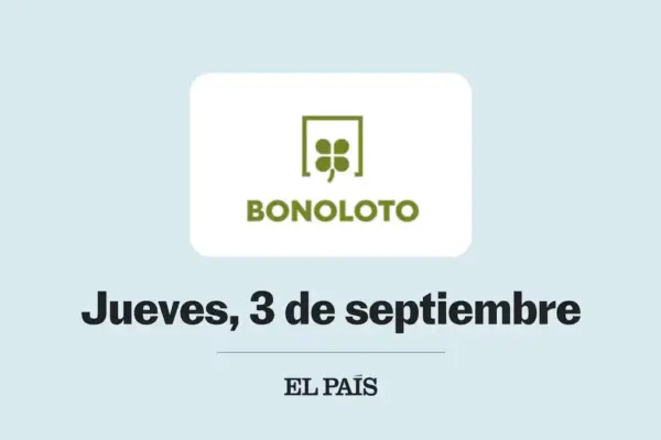Bonoloto: check draw for Thursday, September 3