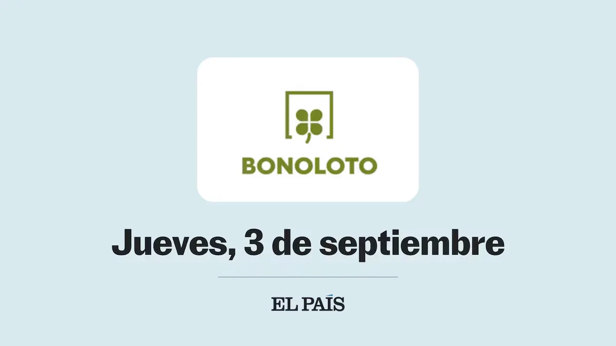 Bonoloto: check draw for Thursday, September 3
