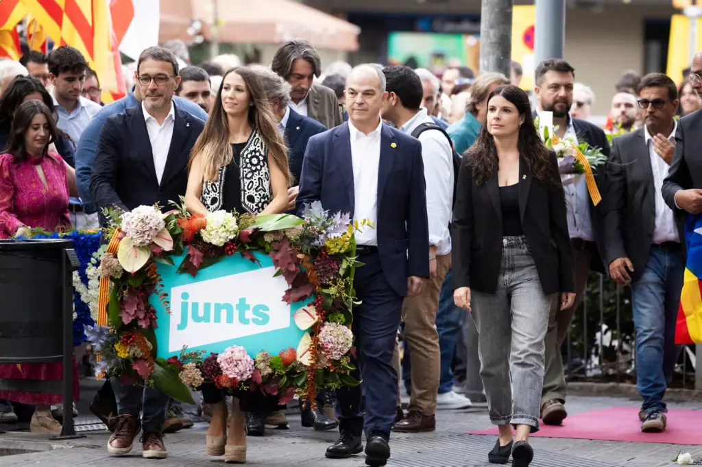 Thousands of people demonstrate in Barcelona demanding independence