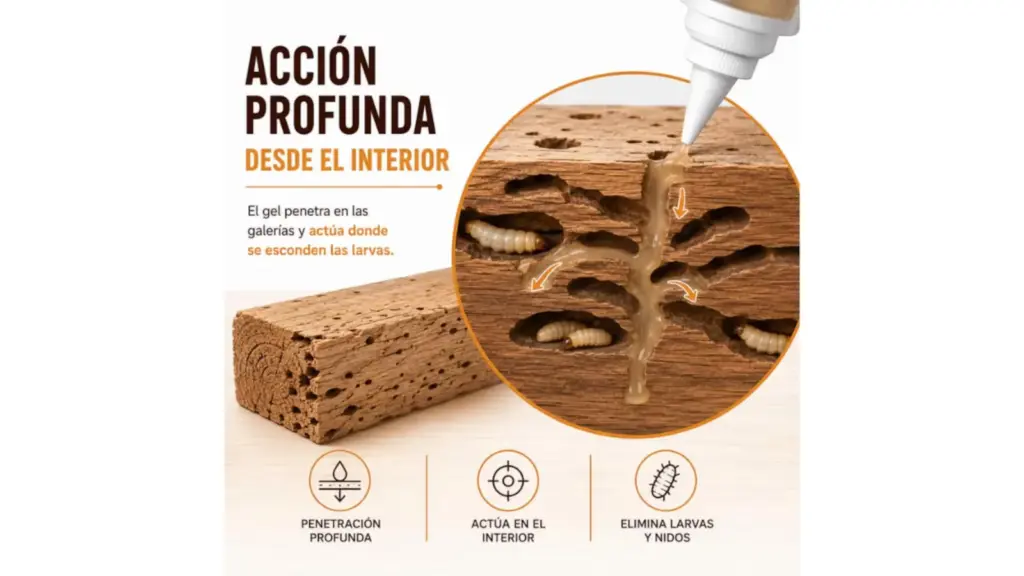 Este es uno de los insecticidas para la madera mejor valorados en Amazon