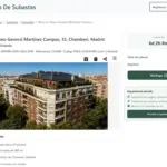 Those interested in buying the controversial penthouse of the Community of Madrid cannot visit it