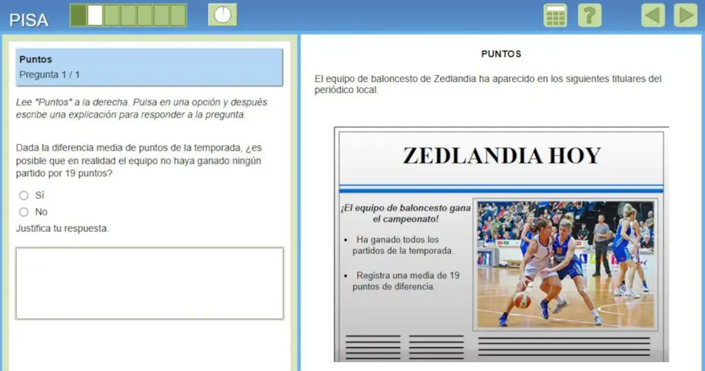 This is what the PISA exam questions are like: What would happen to a town if it does not have enough electric power?