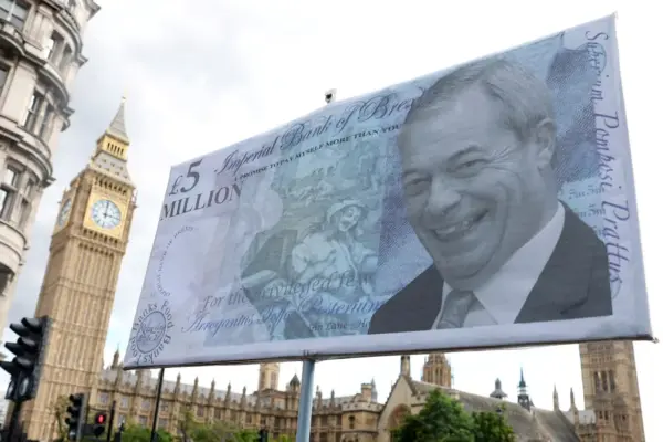 The ultra Farage receives 42 million from a crypto businessman, the largest individual donation in the history of the United Kingdom