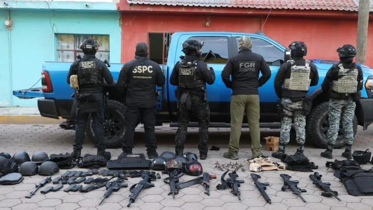 Morena municipal president and eight others arrested in Puebla for cargo transport theft