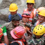 Nepal rescues two workers alive from a hydroelectric plant tunnel nine days after the flood