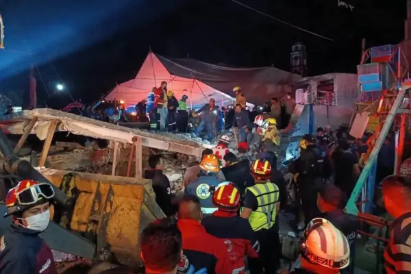 At least nine dead and dozens injured in a fireworks explosion in a community in the State of Mexico