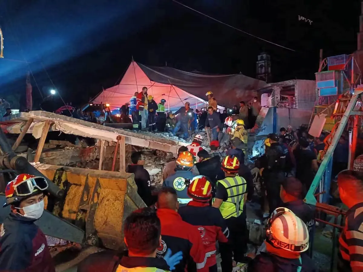 At least nine dead and dozens injured in a fireworks explosion in a community in the State of Mexico