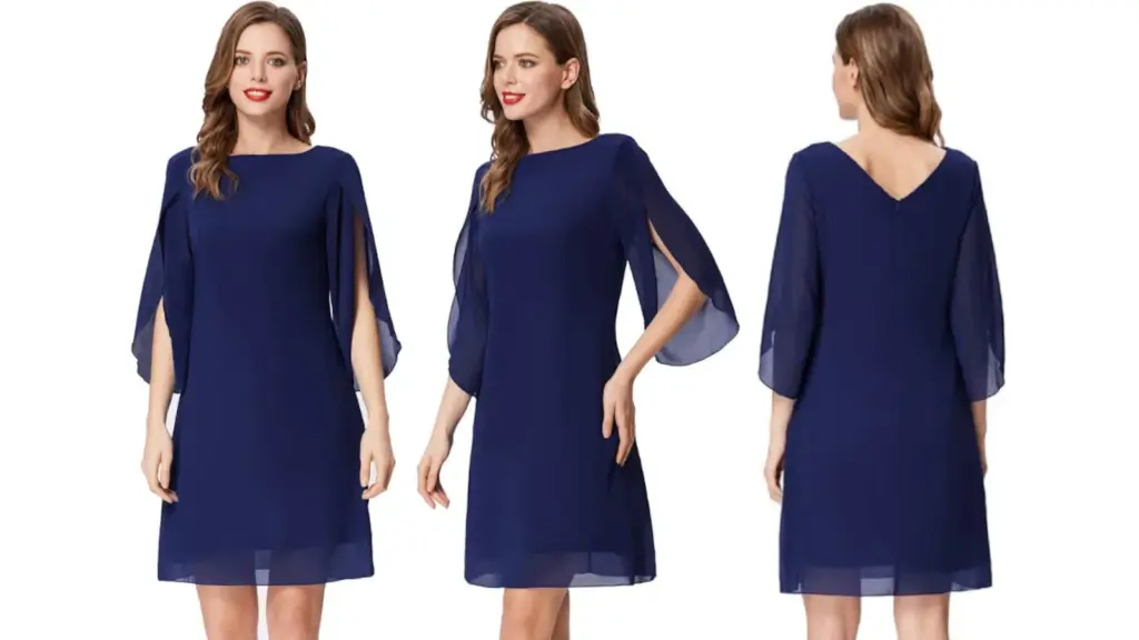 Nine dresses, one premise: all have more than four stars average rating and none exceed 40 euros.