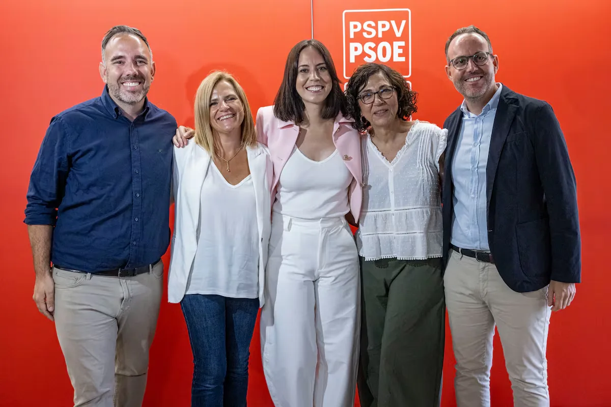 The Valencian socialists present their four candidates for the main mayoralties with Pilar Bernabé at the head