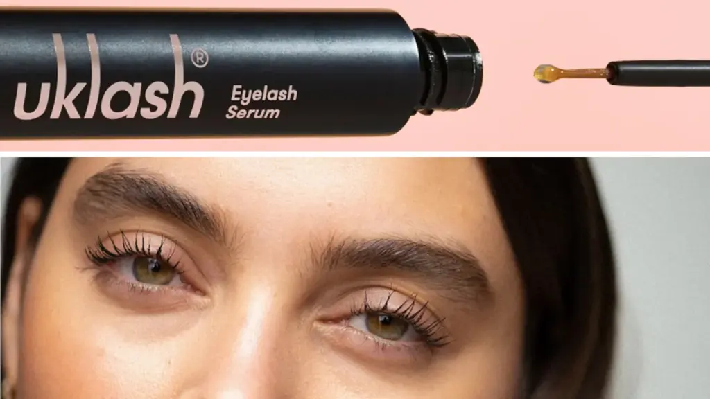 El sérum para pestañas de Uklash promete hasta un 55% más de longitud.