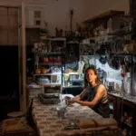Blanca Castro, the first neighbor to confront a historic family of rentiers with her entire neighborhood behind her