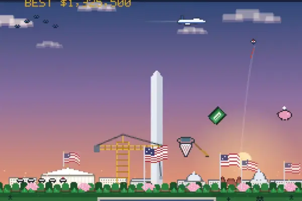 The White House turns Trump's policies into video games: from hunting migrants in the Rio Grande to building a border wall