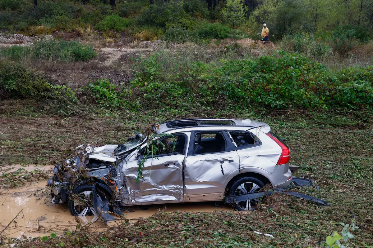 Lifeless body of a man swept away by the water found in the Olivella stream (Barcelona)