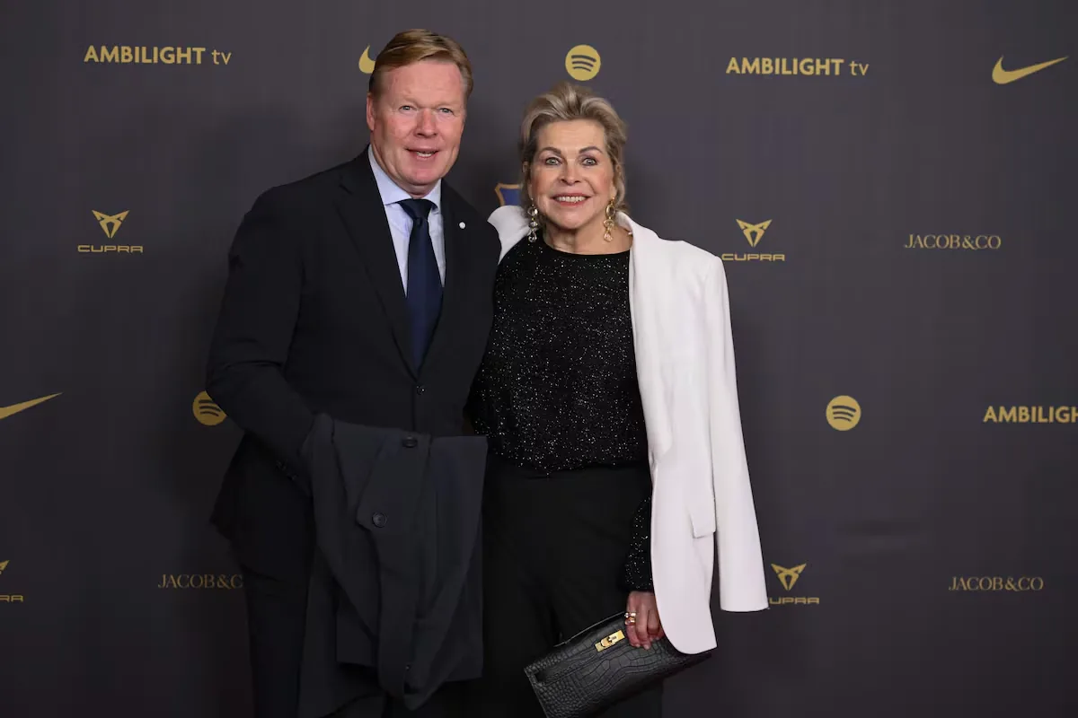 Bartina Koeman, wife for 40 years of former footballer Ronald Koeman, dies at 65 years old