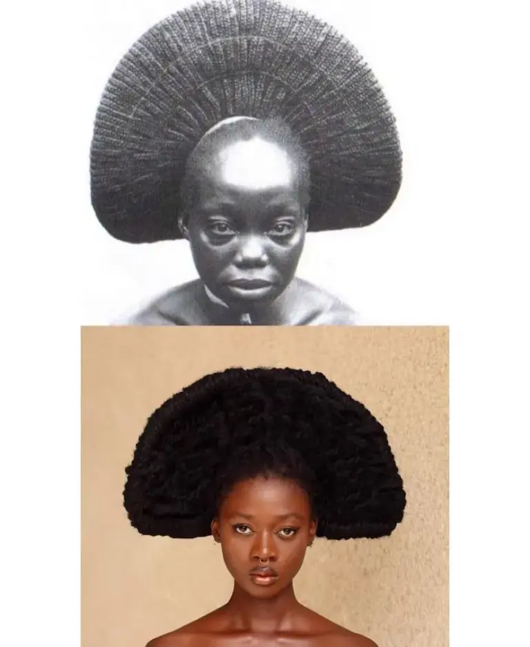 Laetitia Ky, the artist who uses her hair to reclaim Africa's precolonial identity: “Hair was a superpower and I wanted to claim it”