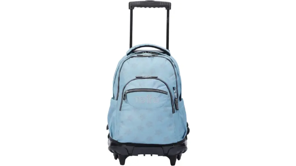 This is the Totto Unisex Lines wheeled backpack