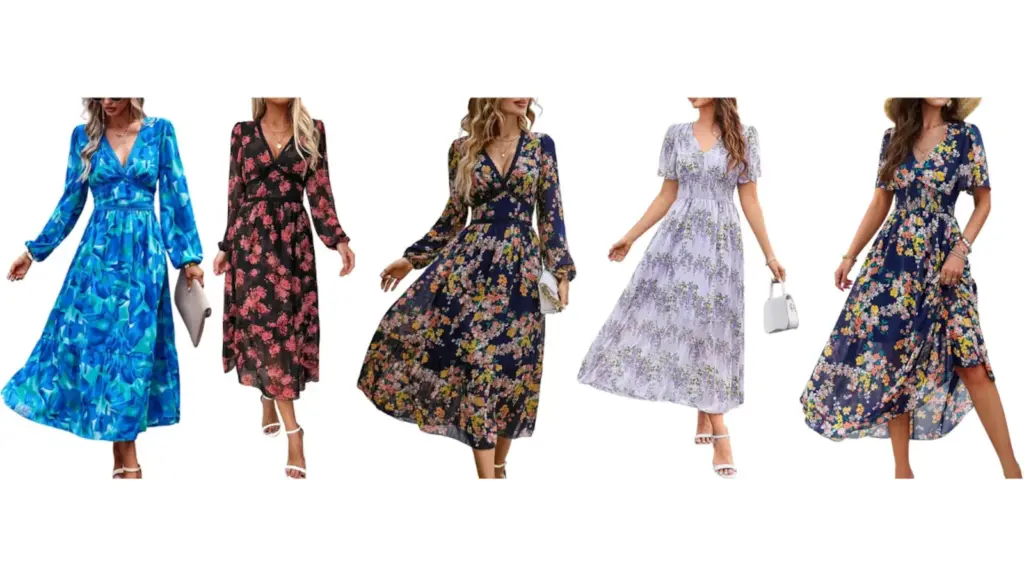 Long, short, printed or plain: nine fall guest dresses for all styles.