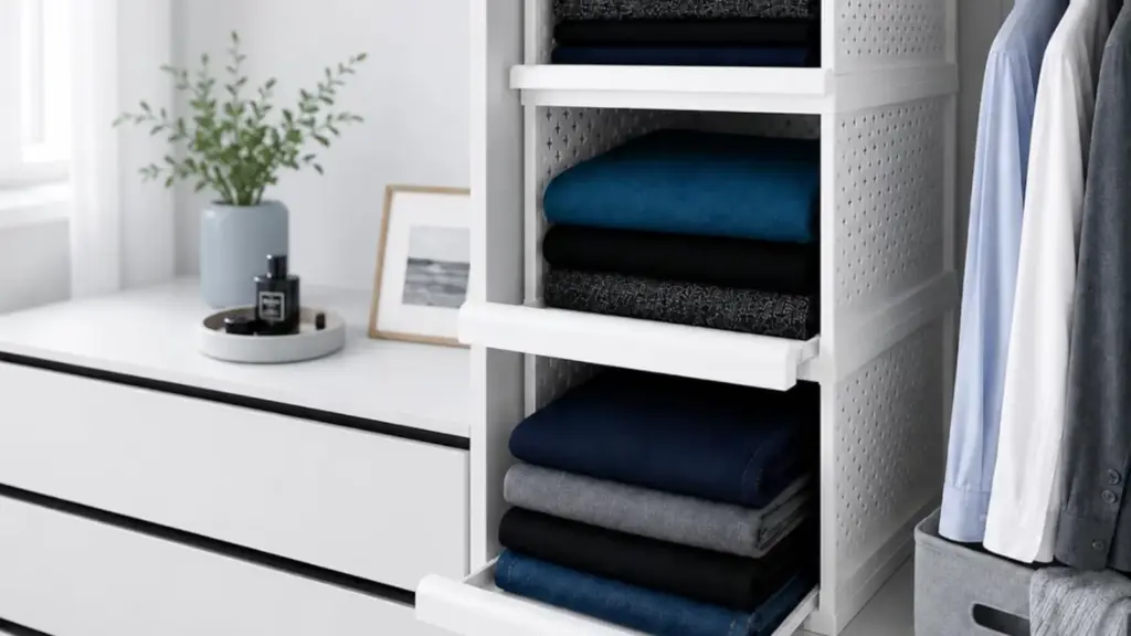 Prepare the wardrobe change without chaos: the invention of 3 modules that doubles the space and keeps order