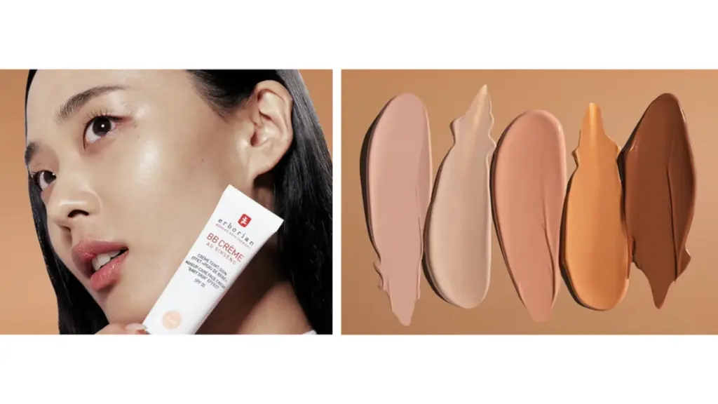La BB Cream de Erborian ofrece un acabado de porcelana muy natural.
