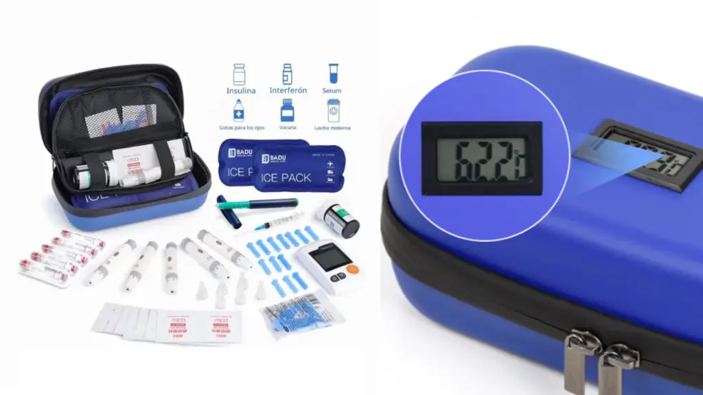 Why seeing the exact temperature without opening the fridge is the best guarantee for those who travel with insulin