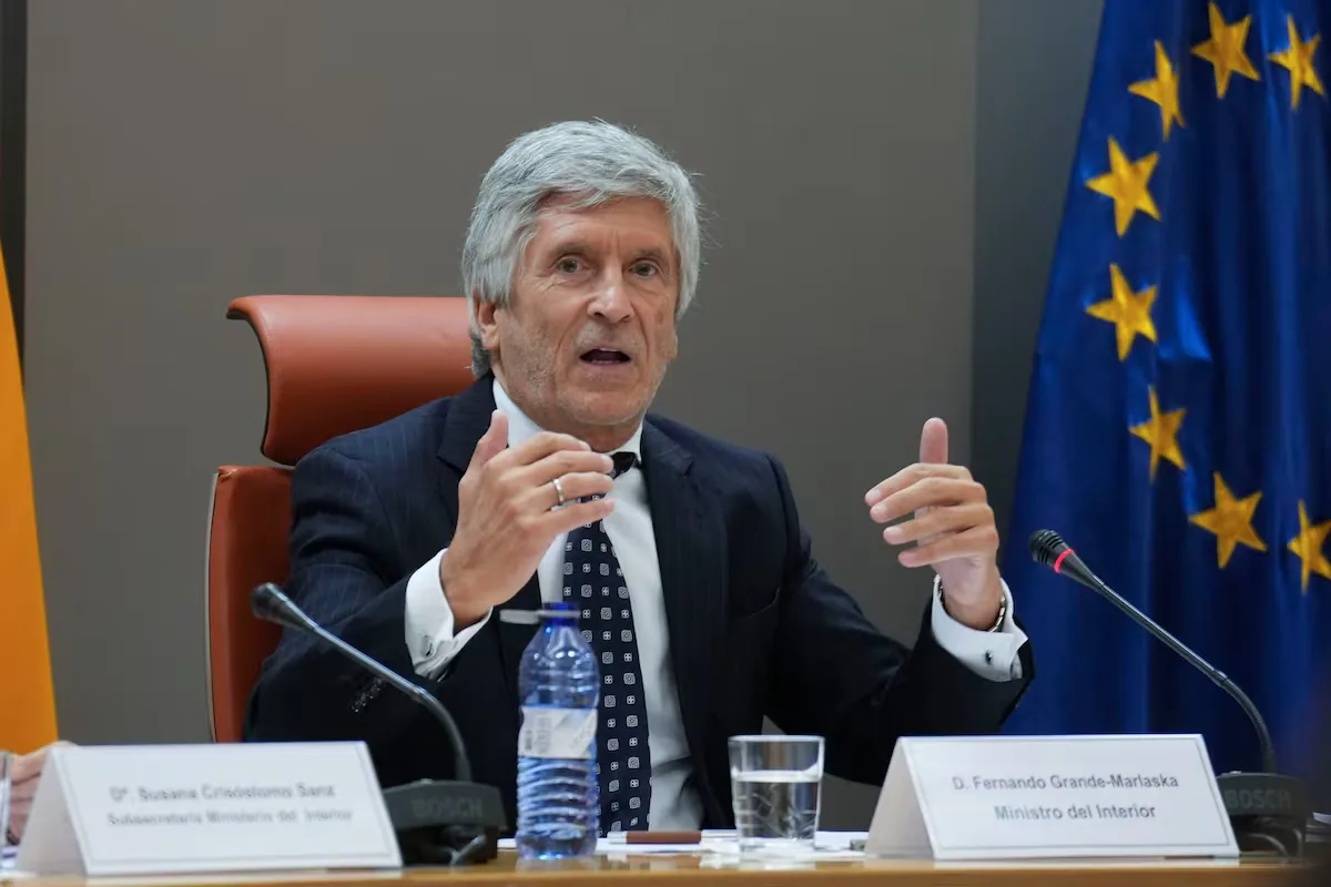 Marlaska insists that coordination with Morocco is "excellent" and reiterates his confidence