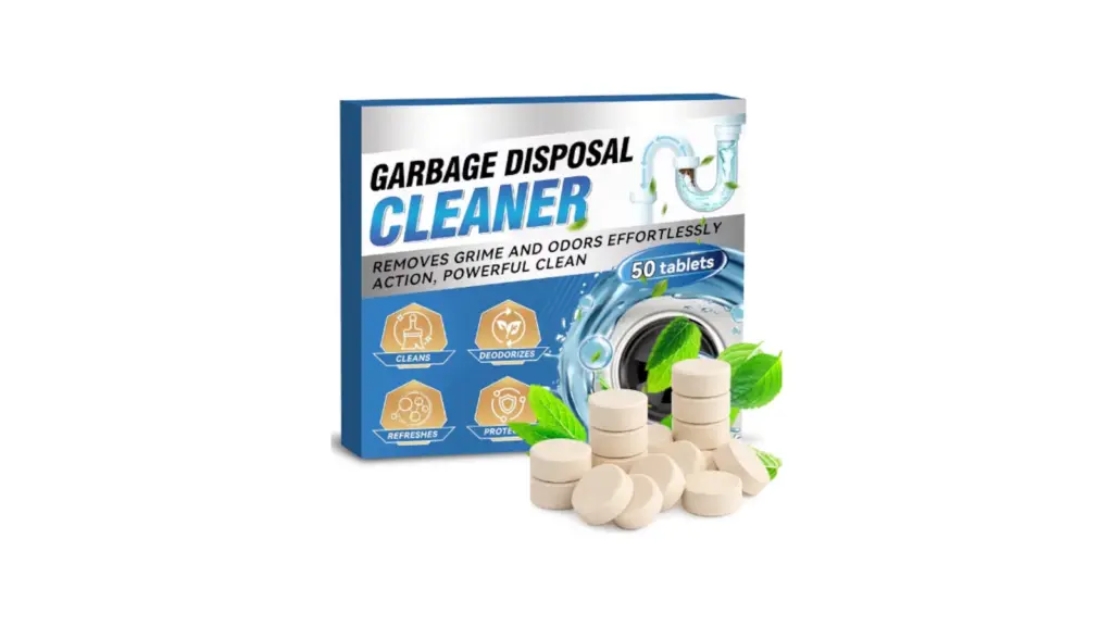 Goodbye to drain bad odor: these tablets clean the pipes and leave a fresh scent