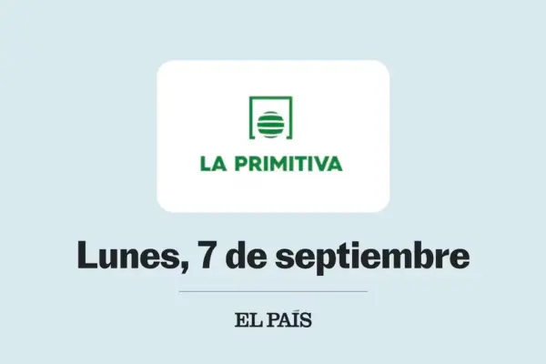 La Primitiva: draw on Monday, September 7
