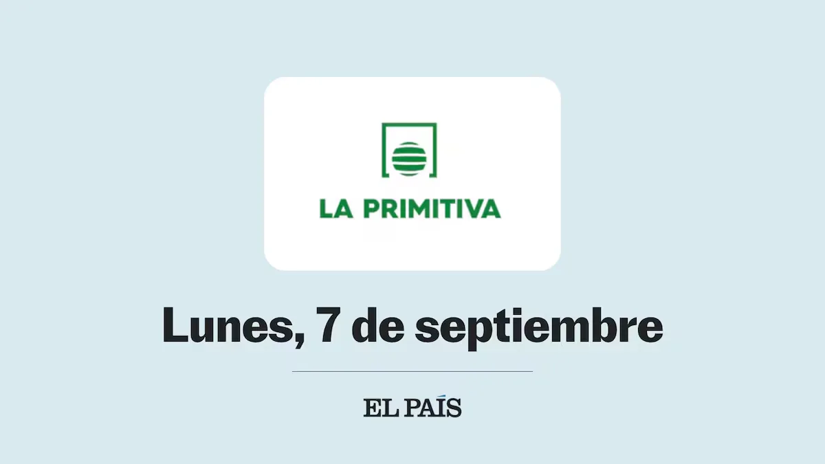 La Primitiva: draw on Monday, September 7
