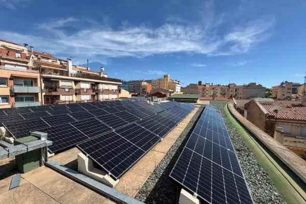 Solar panels on rooftops will only be able to cover 6% of Catalonia's electricity demand in 2050, according to a study
