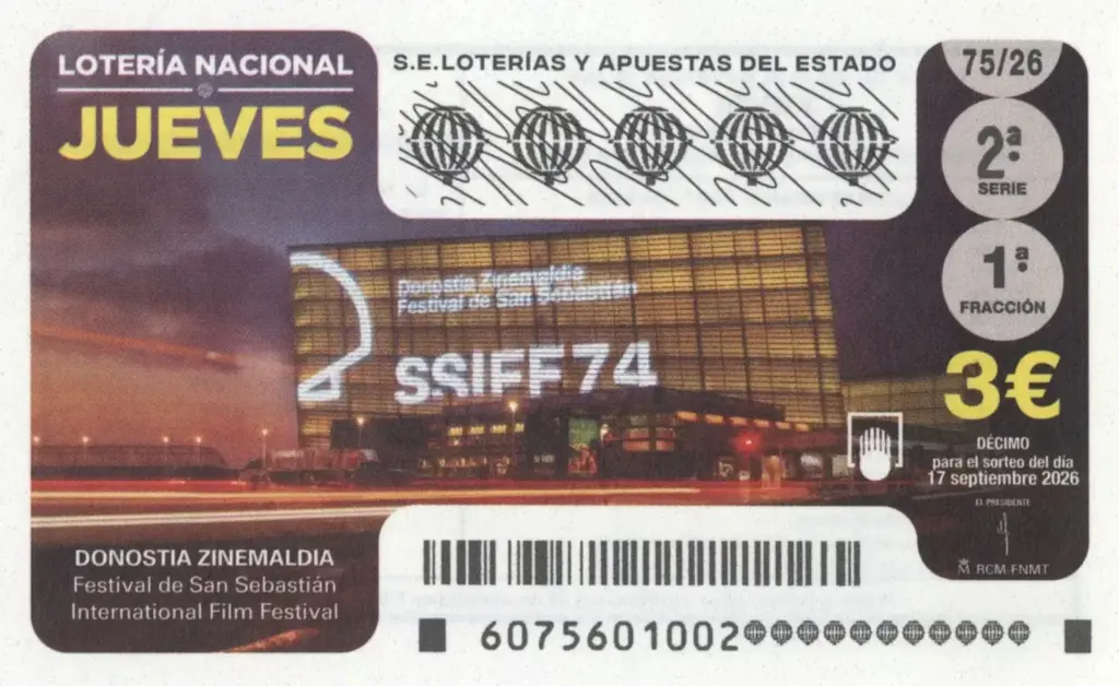 National Lottery ticket for the draw on Thursday, September 17, 2026