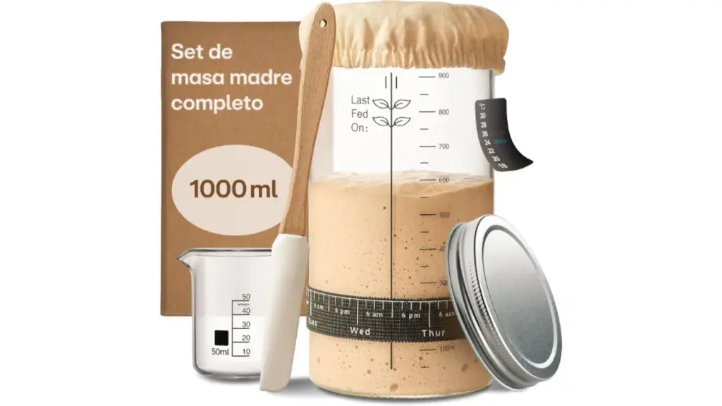 Kit para hacer masa madre septiembre 26 cuerpo 1
