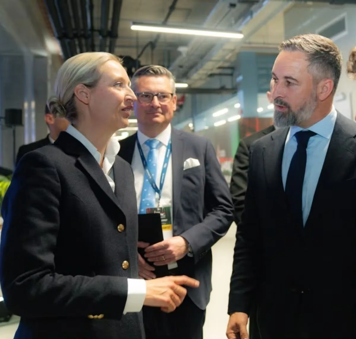 Vox and Aliança display their affinity with German ultranationalism