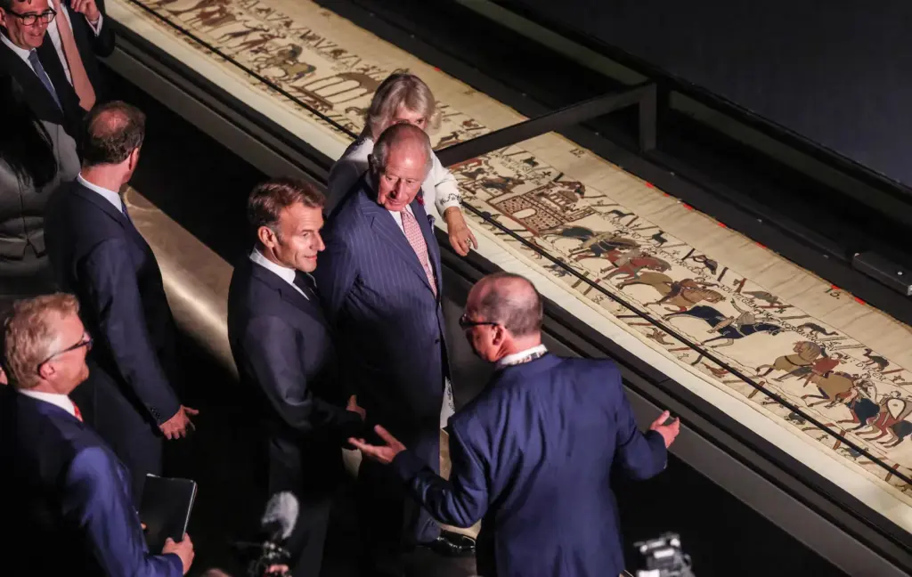 How the Bayeux Tapestry, a jewel of medieval art, stitched up the post-Brexit wounds