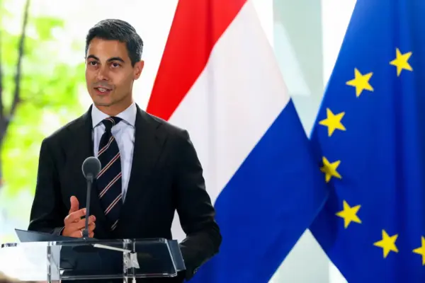The Prime Minister of the Netherlands, Rob Jetten, acknowledges the use of artificial intelligence in his messages