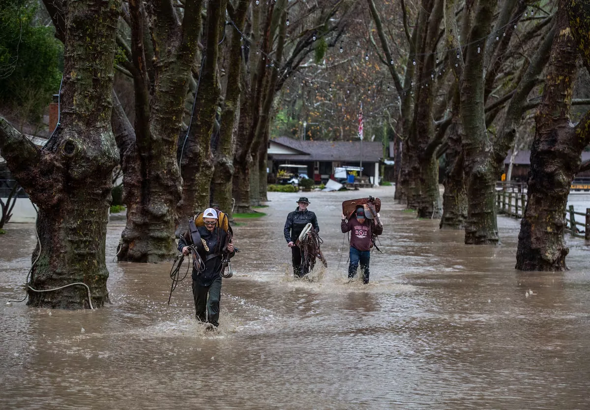 They suggest another ‘domino piece’ of the climate: when the temperature rises in winter in Tibet, storms are generated in California