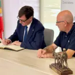 Salvador Illa defiende en Extremadura el modelo de financiación y la solidaridad de Cataluña