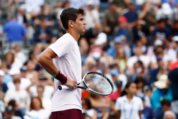 Rafa Jódar falls in the first round of the US Open