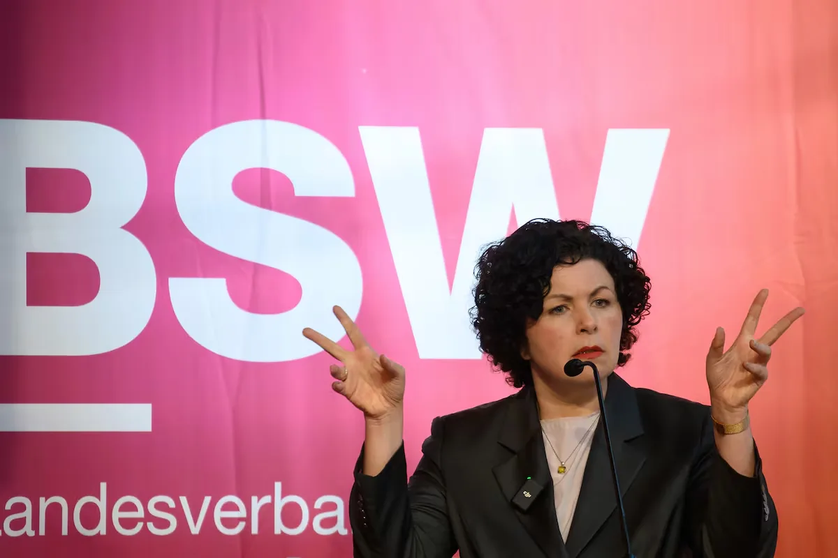 BSW, the German party that claims to be left-wing but is willing to make a pact with AfD to survive