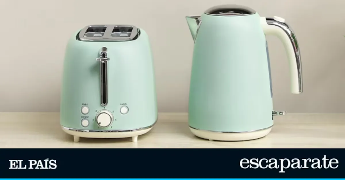 Matching toasters and kettles that make breakfast a pleasure