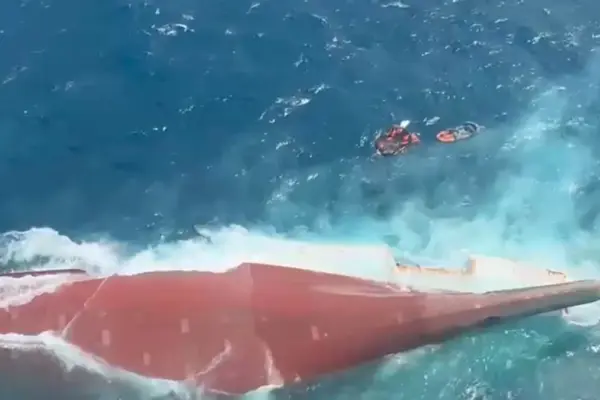 At least 6 dead and 129 missing after an Indonesian passenger boat capsizes